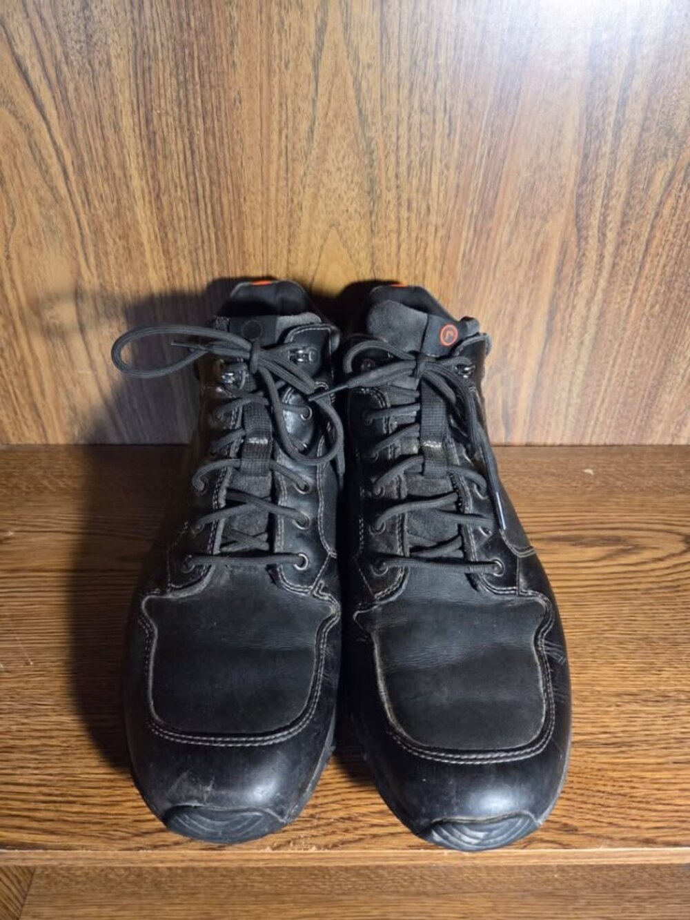 Rockport XCS Men's Black Leather Ankle Hiking Boots Size 11